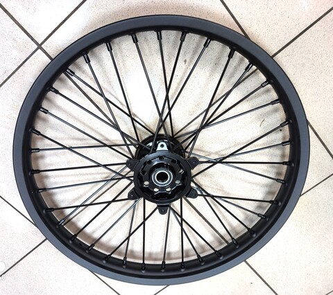 Передний колёсный диск для YAMAHA YZF250 / YZF450 / YZ250FX / YZ450FX / WR250F / WR450F 2014-2025 г.в. / 1.6*21 черный