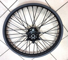 Передний колёсный диск для YAMAHA YZF250 / YZF450 / YZ250FX / YZ450FX / WR250F / WR450F 2014-2025 г.в. / 1.6*21 черный