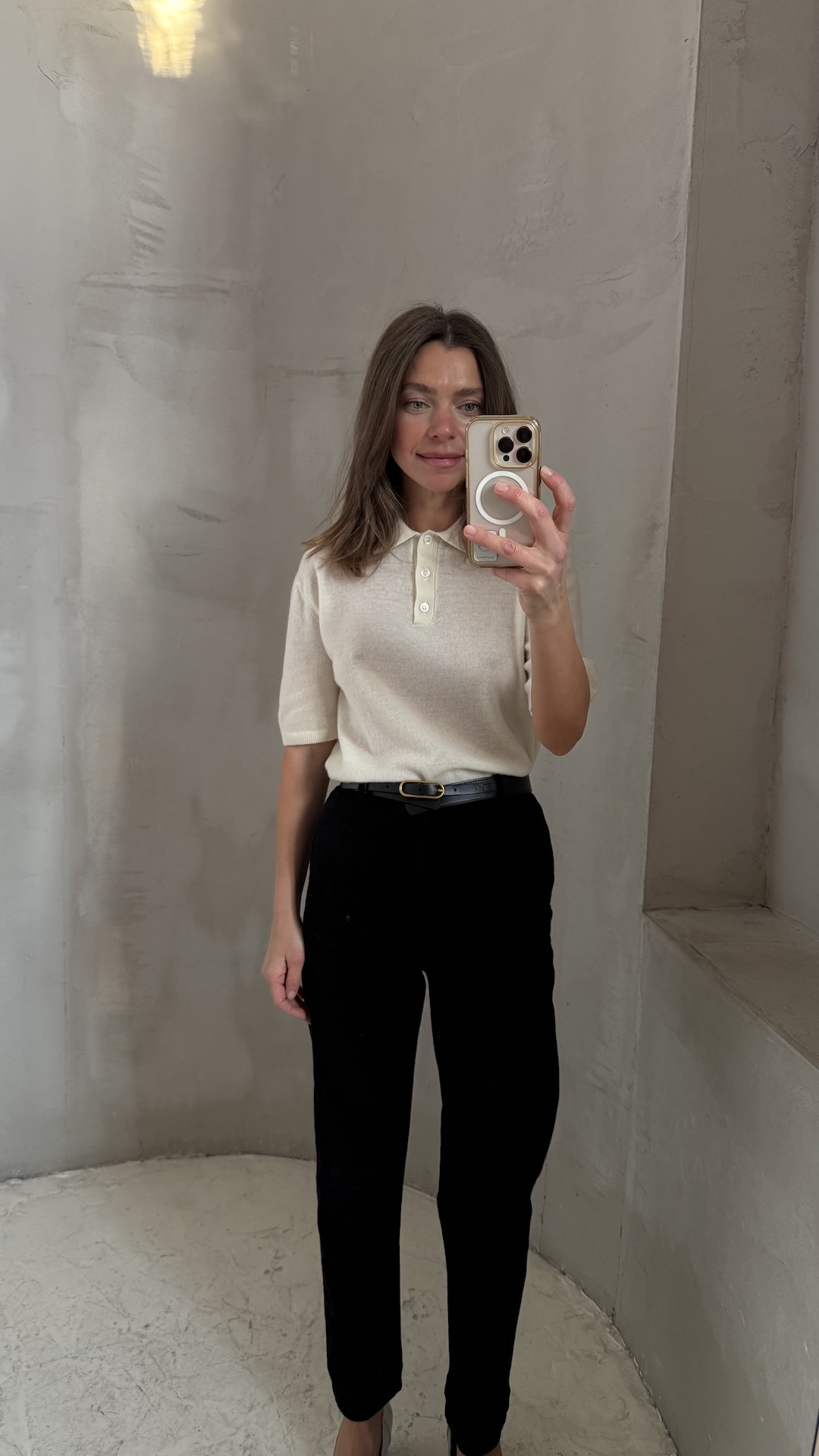 Поло из кашемира и шерсти PREMIUM QUALITY