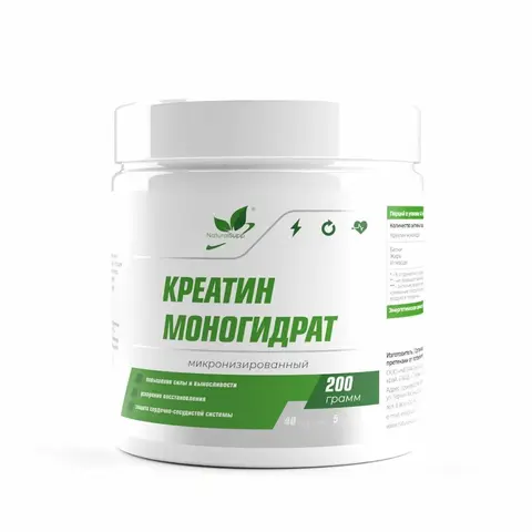 Креатин Моногидрат Naturalsupp, 200 гр.