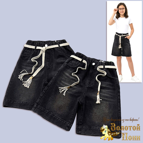 Бриджи джинс д (140-170) 260319-WQ131