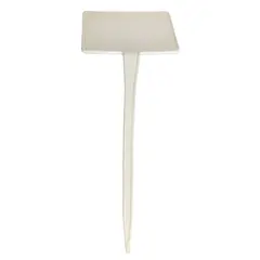 Табличка садовая белая 400 мм х 103 мм х 67 мм