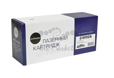 Картридж NetProduct (N-C4092A/EP-22) для HP LJ 1100/3200/Canon LBP 800/810/1110/1120, 2,5K