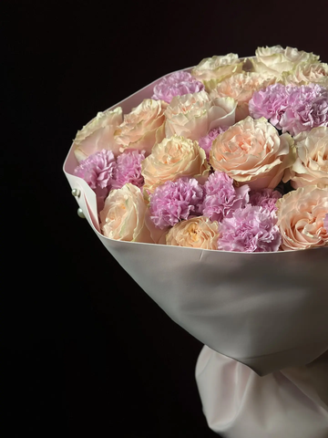 Дуо букет «Звёздный поцелуй»