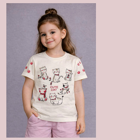 Футболка хлопок д (2-5) 260416-N574