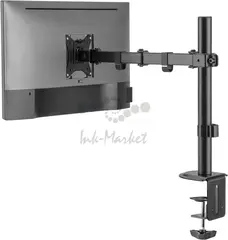 Кронштейн для мониторов Cactus CS-VM-D32-BK черный 17"-32" макс.9кг настольный поворот и наклон — фото 2