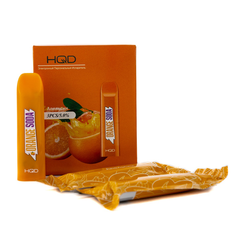 Одноразовая электронная сигарета HQD V2 Orange (Апельсин)
