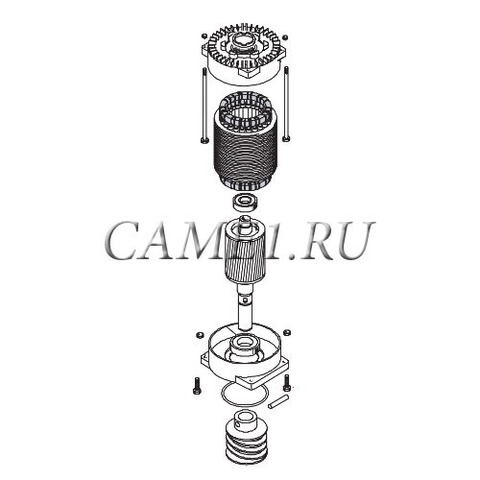 119RIBK020 Электродвигатель BK-1800