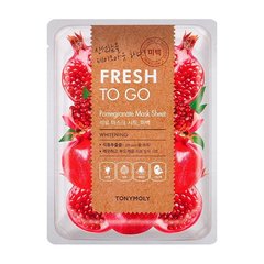 Maska \ Маска \ Mask TONYMOLY Fresh To Go Mask Sheet 25g 1pcs Pomegranate