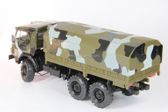 KAMAZ-43101-028 with awning camouflage (slewing wheels) Elecon 1:43