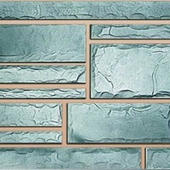 Цокольный сайдинг под природный камень Альта-Профиль фасадная панель (топаз) 1,14х0,48м