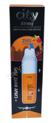 City Airway Baku Дыня Арбуз 3500 затяжек