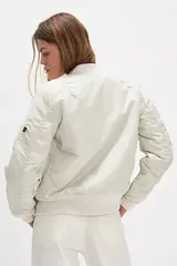 Бомбер Alpha Industries MA-1 W Dune White (Белый)