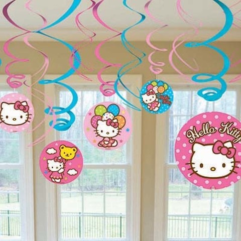 Спираль Hello Kitty 46-60, 12 штук