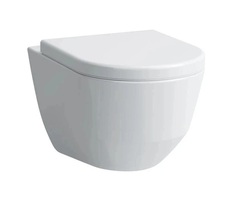 Laufen Pro 6.2096.6.395.000.1 Унитаз подвесной 53 см (безободковый, микролифт) фото