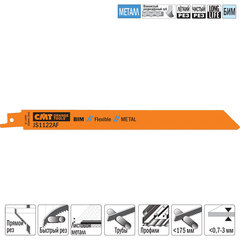 Полотно по металлу CMT JS1122AF-5