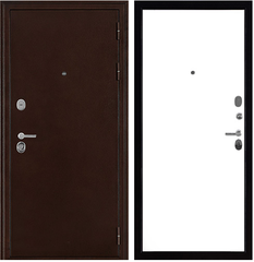 Купить Входная дверь Феникс 3К цвет медь ПВХ белый снег софт