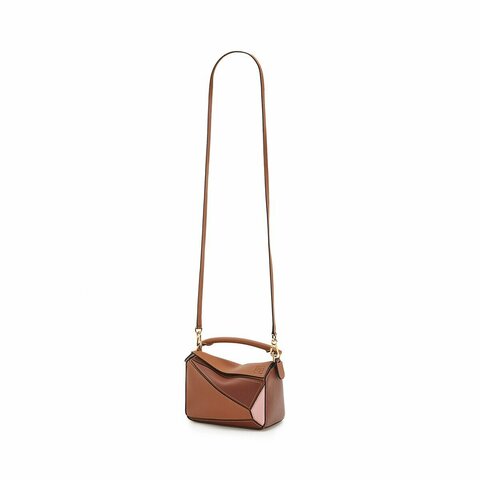 Сумка Loewe Puzzle Mini Bag Tan/medium Pink