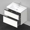 DE435501818 Duravit D-Neo Тумбочка подвесная, 784x452хh625 мм, 2 ящика, цвет: Белый матовый (для раковины 236780)