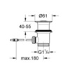 Донный клапан Grohe  28910000