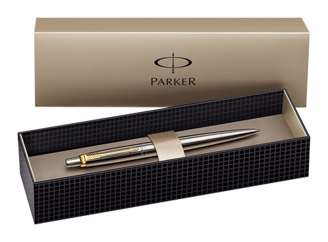 Ручка шариковая Parker Jotter K691 St. Steel GT (S0705500)