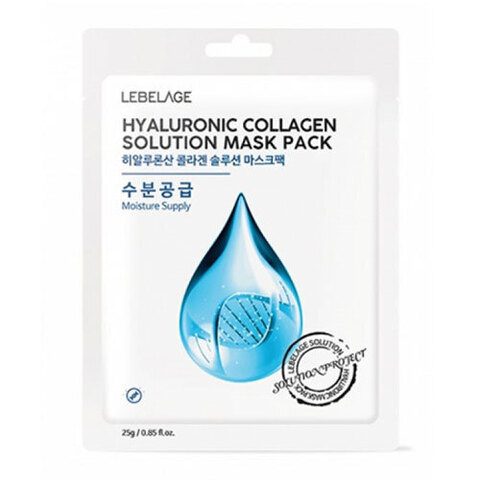 Lebelage Hyaluronic Collagen Solution Mask Pack - Маска тканевая с коллагеном