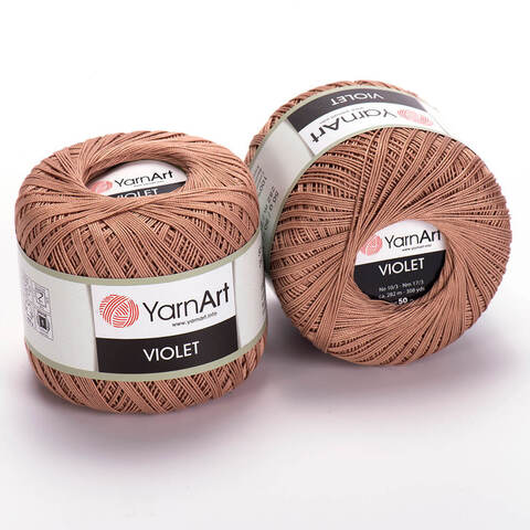 Пряжа YARNART VIOLET (100% мерсеризованный хлопок 50г 282м)