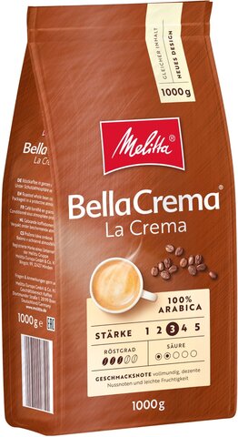 цена Кофе в зернах Melitta BC La Crema, 1 кг