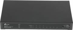 TP-Link SG2008P, JetStream™ 8-портовый гигабитный Smart коммутатор с 4 портами PoE+, 4 гигабитных порта PoE+, 802.3at/af, бюджет PoE — 62 Вт, стальной корпус