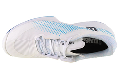 Теннисные кроссовки Wilson Kaos Swift 1.5 Clay - white/blue atoll/lapis blue