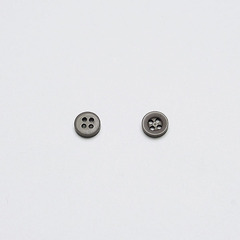 Пуговицы/пластик на прокол/КАР01 серый