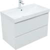 Aquanet 337156 Тумба Альтера 80 цв. белый матовый (337156)