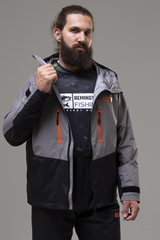Летний костюм для рыбалки Remington Fishing Royal Fish Grey/Black на remingtonn.ru