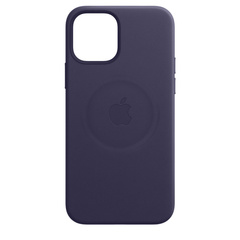 iPhone 12 Pro Max Leather Case with MagSafe Deep Violet