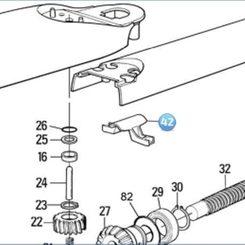 BPMW2A.4540 Фиксатор крышки