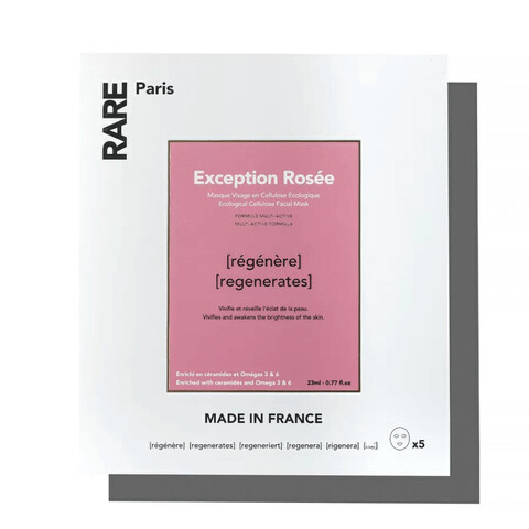 Набор из 5 восстанавливающих масок RARE Paris Exception Rosee Regenerates