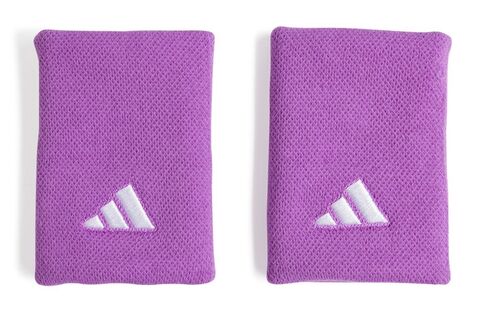 Теннисные напульсники Adidas Wristbands L - purple/white