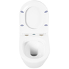 BelBagno BB8001CHR/SC/BB002-80/BB005-PR-CHROME Комплект 3 в 1 Унитаз подвесной с сиденьем BelBagno TRE BB8001CHR/SC + Система инсталляции для унитазов BelBagno BB002-80  с кнопкой смыва BB005-PR-CH