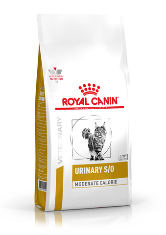 Корм Royal Canin Urinary S/O Moderate Calorie сухой корм для кошек  1,5кг