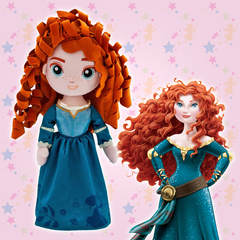 Кукла мягкая Мерида 36 см мультфильм  "Храбрая сердцем" Disney Store