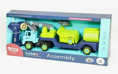 Грузовик Тягач Конструктор на Радио Управлении, размер 61см*25см*14см