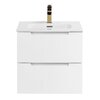 BelBagno ETNA-500-2C-SO-RG ETNA База под раковину подвесная с двумя выкатными ящиками, с доводчиками, Rovere Grigio, 500x460x500, ETNA-500-2C-SO-RG