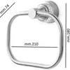 Boheme 10245-CR Полотенцедержатель кольцо AURA Chrome