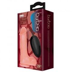 Реалистичный вибратор на присоске Barbara (21×5,1 см)