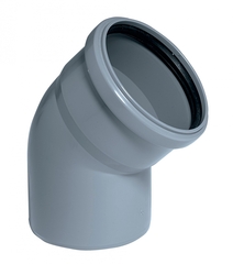 Отвод 110х45 ВК