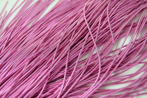 Канитель гладкая розовый. 1мм (№4763)