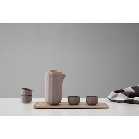 Чайный набор 5 предметов VIVA Scandinavia Alexander Терракотовый