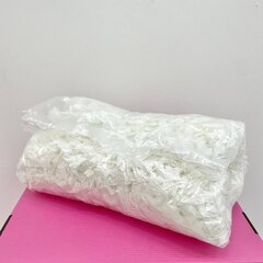 Наполнитель бумажный, Белый, для большой коробки, 2 см, 500 г