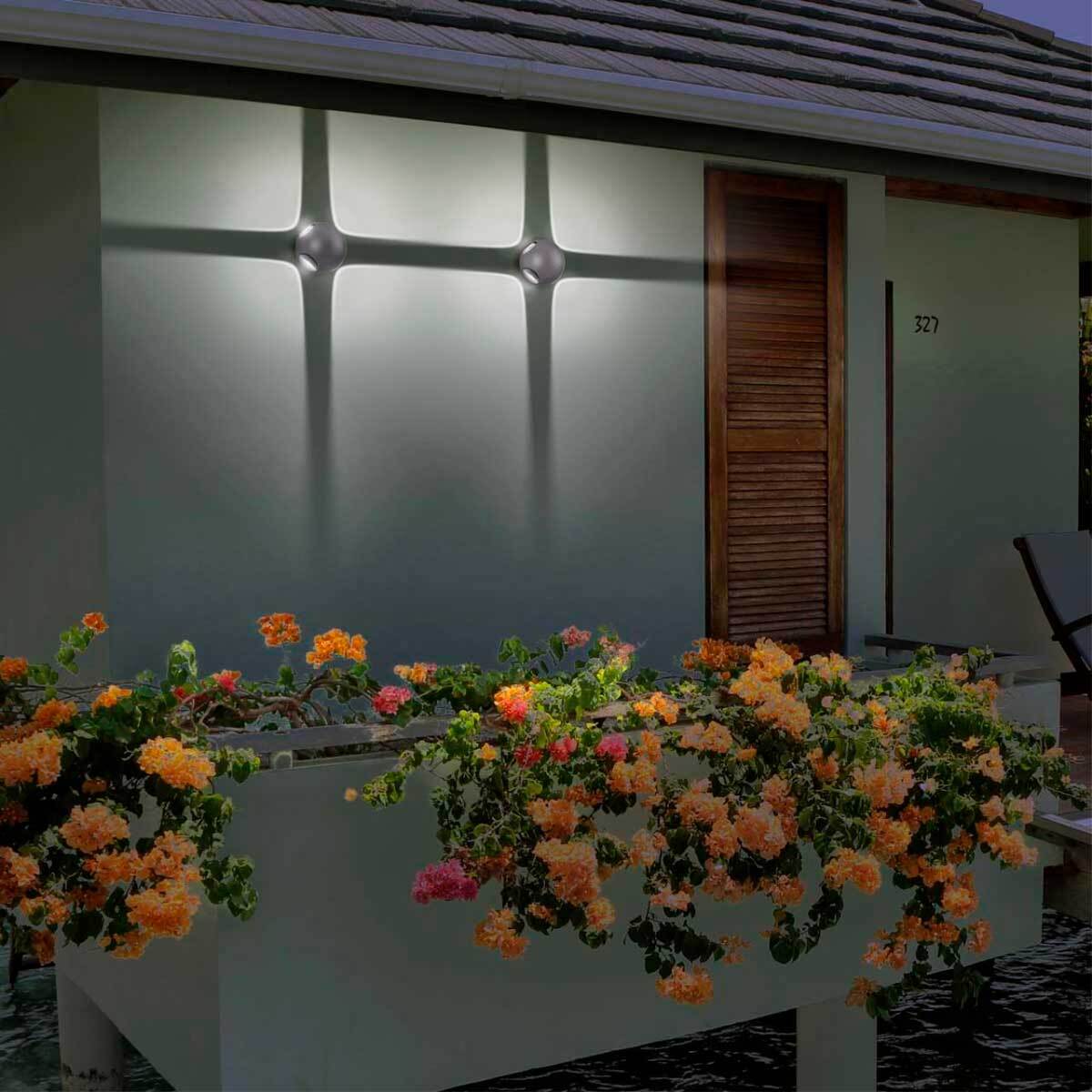 Уличный настенный светодиодный светильник Novotech Street Calle 358464