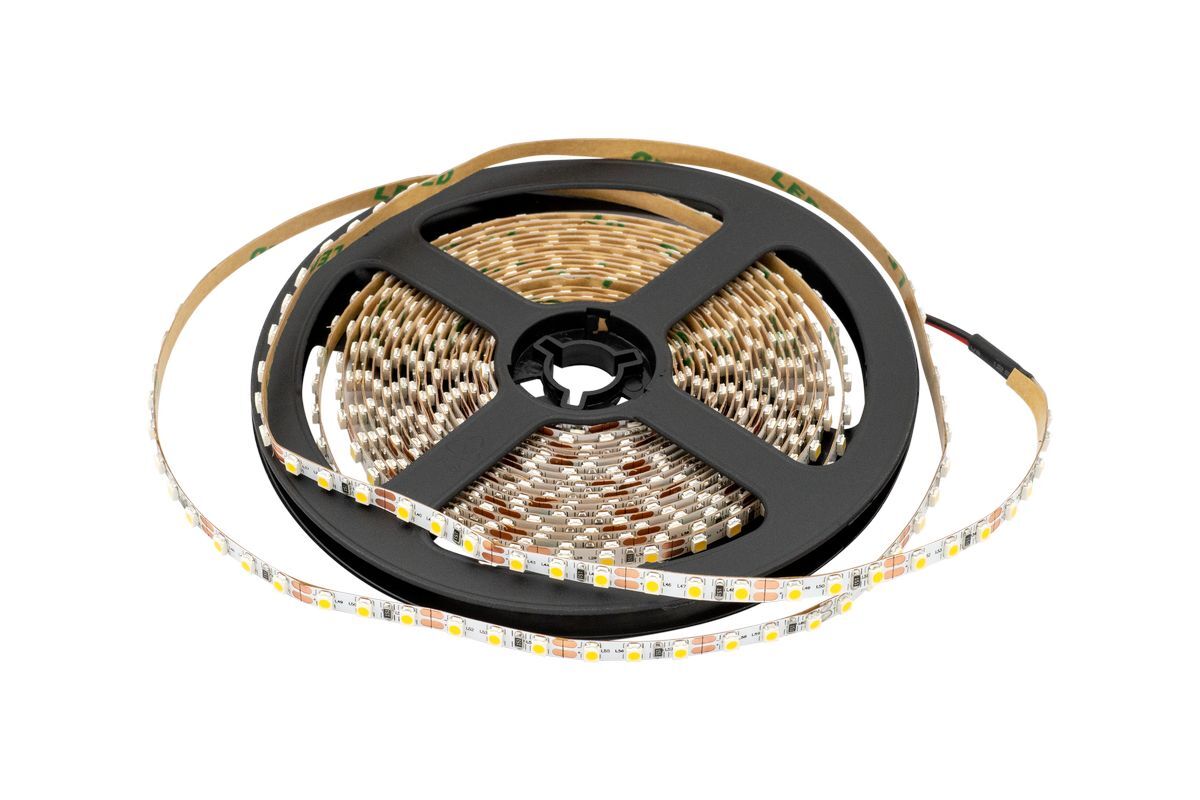 Светодиодная лента SWG 9,6W/m 120Led/m 3528SMD холодный белый 5M SWG3T120-12-9.6-CW-М 009703